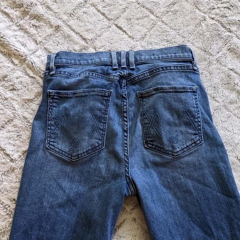 McGuire Denim Newton Skinny Jeans Women's 29 High Rise Distressed Light Wash - Picture 6 of 7